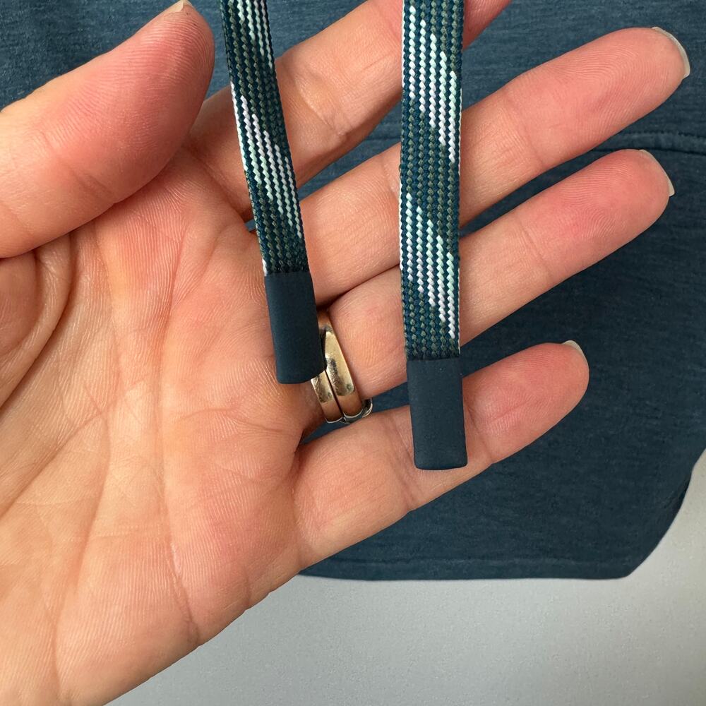 Title Nine Women's Manresa Hoodie Turquoise Size Small - Picture 4 of 9